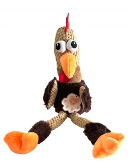 Dog Squeaky Plush Chew Toys Chicken Shaped